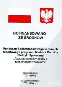 Plakat dofinansowania 1